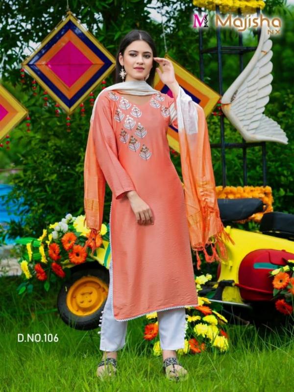 Majisha Nx Serina 1 Fancy Wear Viscose Readymade Designer Collection